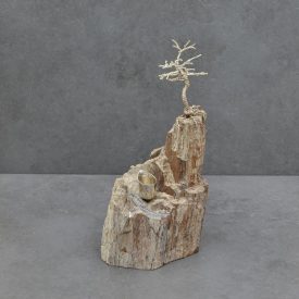 Asztali tolltartó, Ásvány, 925-ös ezüst