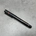 Cyklon kerámiabetétes toll, Ebonit tolltest, Fekete/Vörös, Fekete szerkezet