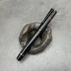 Cyklon kerámiabetétes toll, Ebonit tolltest, Fekete/Vörös, Fekete szerkezet