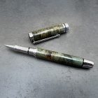 Cyklon Kerámiabetétes toll, Színezett juharfa, Ródium és fekete szerkezet