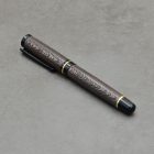 Cyklon Kerámiabetétes toll,Színezett platánfa, Fekete / arany szerkezet