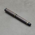 Cyklon Kerámiabetétes toll,Színezett platánfa, Fekete / arany szerkezet