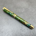 Cyklon Töltőtoll, Színezett juharfa, Arany / fekete szerkezet