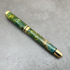 Cyklon Töltőtoll, Színezett juharfa, Arany / fekete szerkezet