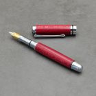 Cyklon Töltőtoll, Színezett platánfa Ródium / fekete szerkezet