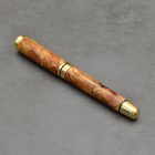 Cyklon Töltőtoll, Juharfa, Arany / fekete szerkezet