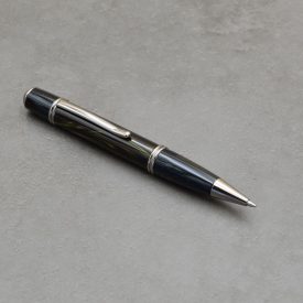   Gatsby golyóstoll, "Méreg gyöngy" gyanta, Fekete/Ródium szerkezet