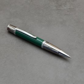   Gatsby golyóstoll, Zöld gyanta, Fegyverfém/ Ródium szerkezet