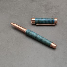   Leveche Kerámiabetétes toll, Habos Kőrisfa , Rose gold szerkezet