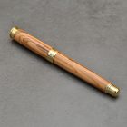 Leveche Kerámiabetétes toll, Olajfa tolltest, Aranyozott szerkezet