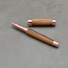   Leveche Kerámiabetétes toll, Bolíviai rózsafa, Rose gold szerkezet