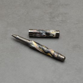   Leveche Kerámiabetétes toll, "Kohászat" gyanta, Fekete titán szerkezet