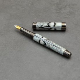 Leveche Töltőtoll, Madártoll, Fekete titán szerkezet