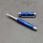 Leveche töltőtoll, Abalone kagyló, Króm szerkezet