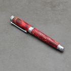 Leveche töltőtoll, Színezett Juharfa, Króm szerkezet