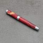 Leveche töltőtoll, Színezett Juharfa, Króm szerkezet