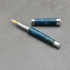 Leveche töltőtoll, Színezett Karéliai Nyírfa