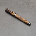 Leveche töltőtoll, 80-90 éves szőlőtőke tolltest, fegyverfém szerkezet