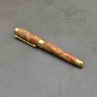 Leveche Töltőtoll, Juharfa, Aranyozott szerkezet