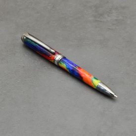   Mistral Ceruza, diamondcast gyanta, fegyverfém szerkezet, ródium gyűrű