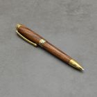 Mistral Ceruza, fekete diófa, titán arany szerkezet, fegyverfém gyűrű