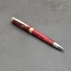 Mistral golyóstoll,  Stabilizált és színezett Juharfa tolltest, Ródium szerkezet, 