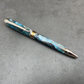   Mistral Golyóstoll, "Rézsor" akrilgyanta, Ródium szerkezet, Titán arany gyűrű