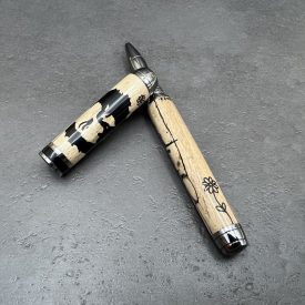   "BUD SPENCER" Mistral Kerámiabetétes toll, Vámos Robi toll, Fegyverfém szerkezet, fekete gyűrű