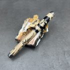 "BUD SPENCER" Mistral Kerámiabetétes toll, Vámos Robi toll, Fegyverfém szerkezet, fekete gyűrű