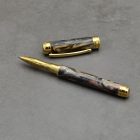 Mistral Kerámiabetétes toll, Diamondcast gyanta, Titán arany szerkezet, titán arany gyűrű