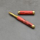 Mistral Kerámiabetétes toll, Stabilizált és színezett orgona, Titán arany színű szerkezet