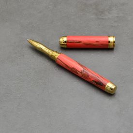   Mistral Kerámiabetétes toll, Stabilizált és színezett orgona, Titán arany színű szerkezet