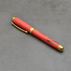 Mistral Kerámiabetétes toll, Stabilizált és színezett orgona, Titán arany színű szerkezet