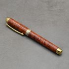 Mistral Kerámiabetétes toll, Amboyna burl tolltest, Titán arany színű szerkezet