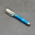 Mistral Kerámiabetétes toll, Színezett jávorszarvas agancs, Ródium szerkezet, agancs gyűrű