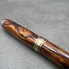 Mistral Töltőtoll, Sivatagi vasfa, Ródium szerkezet, titánarany gyűrű