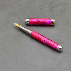   Mistral Töltőtoll, Abalone kagyló, Ródium szerkezet, Titán arany gyűrű