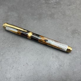   Mistral Töltőtoll, Madártollak, Titán arany szerkezet, szatén arany gyűrű