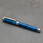 Mistral Töltőtoll, Színezett csomoros juharfa, Ródium szerkezet, Fegyverfém gyűrű