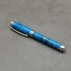 Mistral Töltőtoll, Színezett csomoros juharfa, Ródium szerkezet, Fegyverfém gyűrű