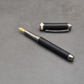   Mistral Töltőtoll, 5000 éves Mocsári Tölgyfa, Ródium szerkezet, Mamutagyar gyűrű