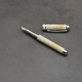   Mistral Töltőtoll, Varacskos Disznó agyar, Ródium szerkezet, Varacskos disznó agyar gyűrű