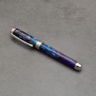 Mistral Töltőtoll, Akrilgyanta, Ródium szerkezet, Titán arany gyűrű