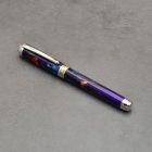 Mistral Töltőtoll, Akrilgyanta, Ródium szerkezet, Titán arany gyűrű