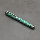 Mistral Töltőtoll, Abalone kagyló, Fegyverfém szerkezet, Ródium gyűrű