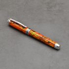 Mistral Töltőtoll, Abalone kagyló, Ródium szerkezet, Fegyverfém gyűrű