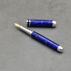   Mistral Töltőtoll, Abalone kagyló, Ródium szerkezet, Fekete gyűrű