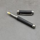 Mistral töltőtoll, 5000 éves Mocsári tölgy, Fegyverfém szerkezet, Ródium gyűrű