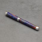 Mistral töltőtoll, Ebonit tolltest, Ródium szerkezet, Fegyverfém gyűrű