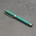 Mistral töltőtoll, Ebonit, Fegyverfém szerkezet, Ródium gyűrű